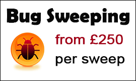Bug Sweeping Cost in Dearne Valley